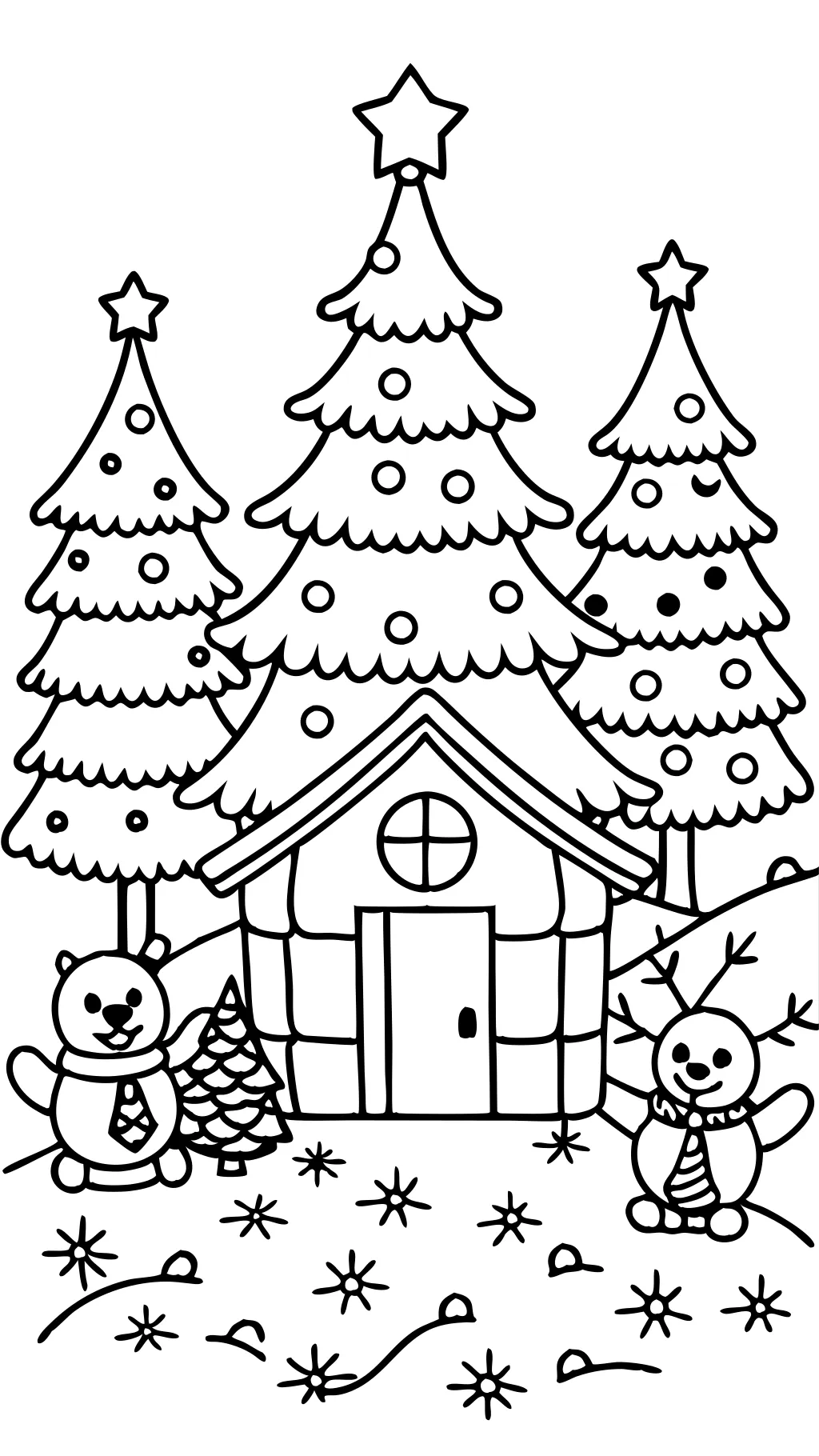 coloriage de Noël imprimer gratuit